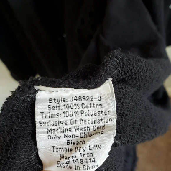 Johnny Was Floral Junia French Terry Cotton Zip Up Hoodie Jacket - Picture 14 of 15